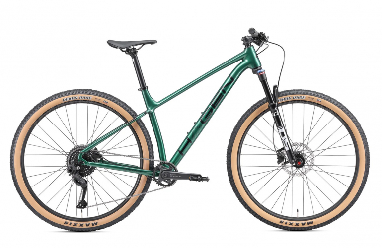 Фото №1 - 29" Велосипед Hagen 5.9 Tanwall, рама алюминий 20, темный зеленый металлик, 2024